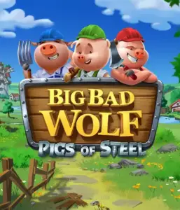 Embark on the action-packed twist of Big Bad Wolf: Pigs of Steel by Quickspin, featuring dynamic graphics with a futuristic take on the classic fairy tale. Experience the big bad wolf and the heroic pigs in a new light, equipped with mechanical gadgets, neon lights, and steel towers. Perfect for fans of sci-fi slots with exciting features and high win potential.